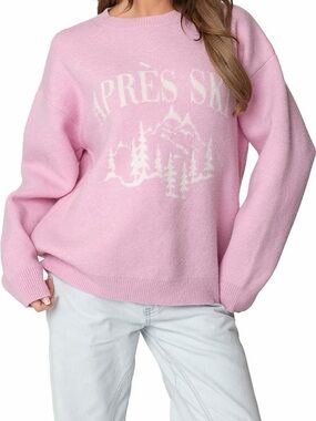 Edikted Après Ski Oversize Sweater Women’s Size XL